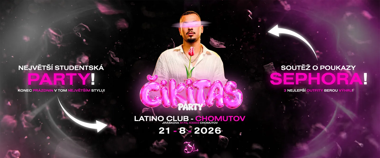 Cikitas Party — Latino Club Chomutov · 21. 8. 2026