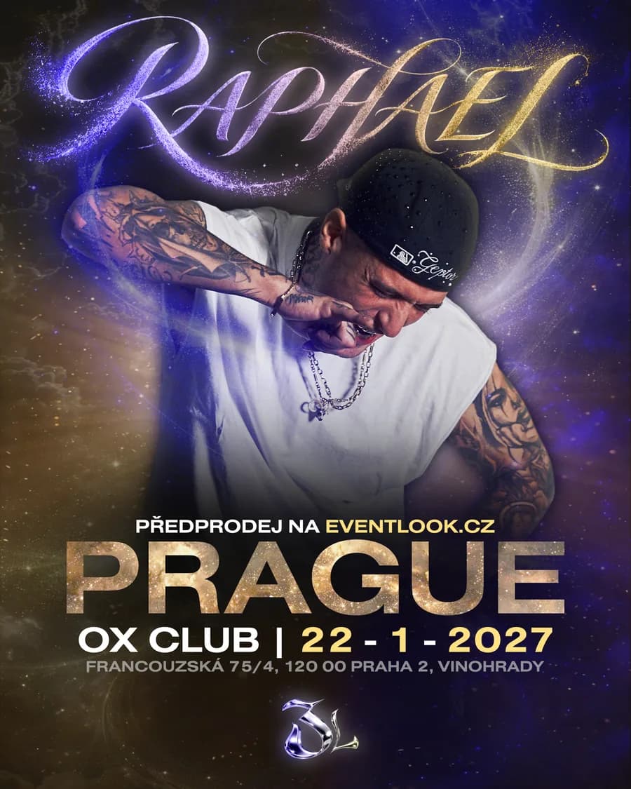 Raphael — OX Club Prague · 22. 1. 2027